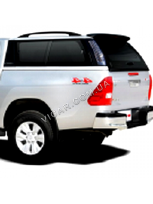Кунг: подсветка / рейлинги / раздвижное стекло Hilux
